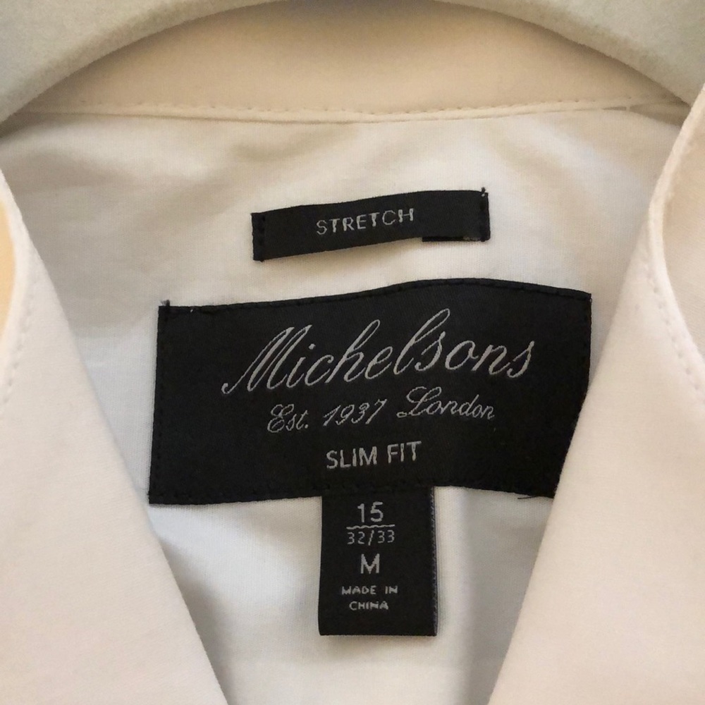 Men’s Michelsons Dress Shirt - Picture 7 of 8